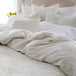 Sakura Jacquard Duvet Cover Set /Sakura Parchment Jacquard