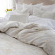 Sakura Jacquard Duvet Cover Set /Sakura Parchment Jacquard
