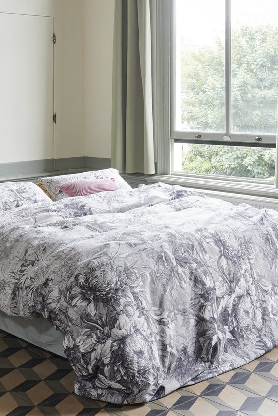 Anaya Flowered Duvet Cover Set