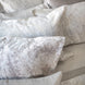 Mystral Jacquard Sand - Bedskirt Pattern Lined
