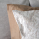 Mystral Jacquard Sand - Bedskirt Pattern Lined
