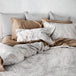 Mystral Jacquard Sand - Cushions Knife Edge