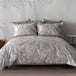 Mystral Jacquard Sand - Bedskirt Pattern Lined