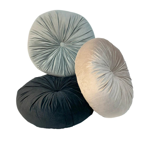 Round Velvet Cushion