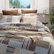 Teriyaki Patchwork Printed Quilt Set