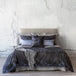 Vesper Jacquard Midnight - Single Sham Knife Edge