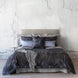 Vesper Jacquard Midnight - Single Sham Knife Edge