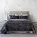 Vesper Jacquard Midnight - Single Sham Knife Edge