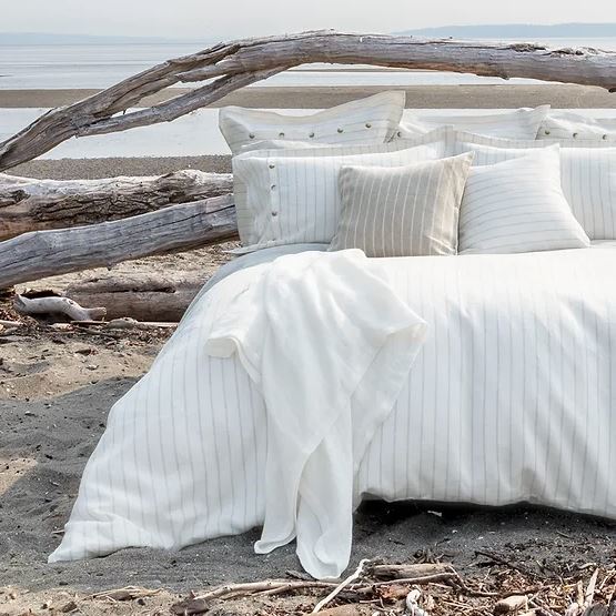 Linea | Linen Jacquard Duvet Cover