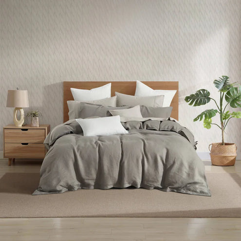 French Linen Duvet Cover Set