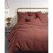 LINEN TERRACOTTA DUVET COVER
