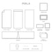Perla - Cushions 1.5” Flange