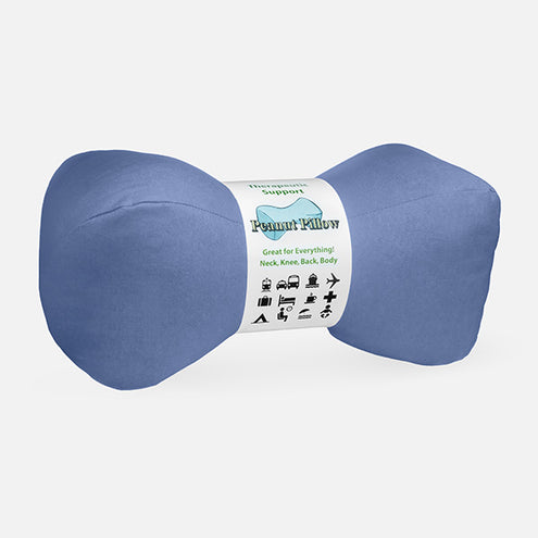 Peanut Pillow (adult size) – Compact Therapeutic Support for Travel, Posture & Pain Relief