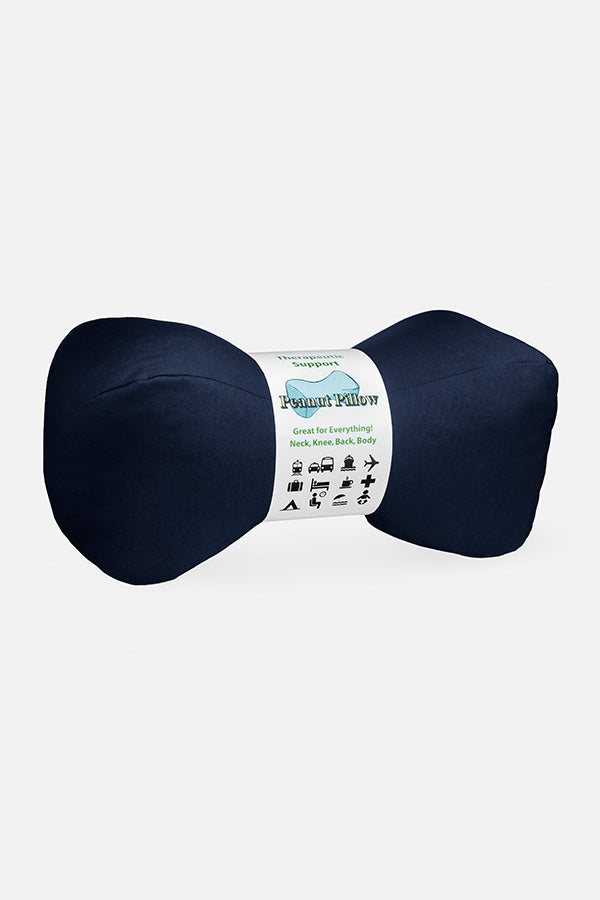 Peanut therapeutical pillow in Marine color.