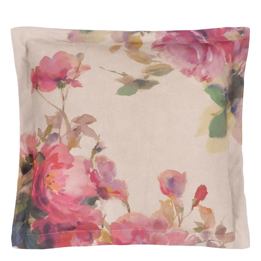 THELMA'S GARDEN FUCHSIA SHAM