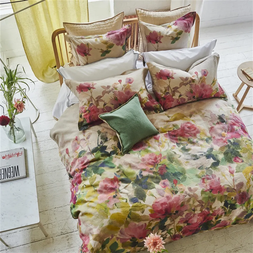 THELMA'S GARDEN FUCHSIA SHAM