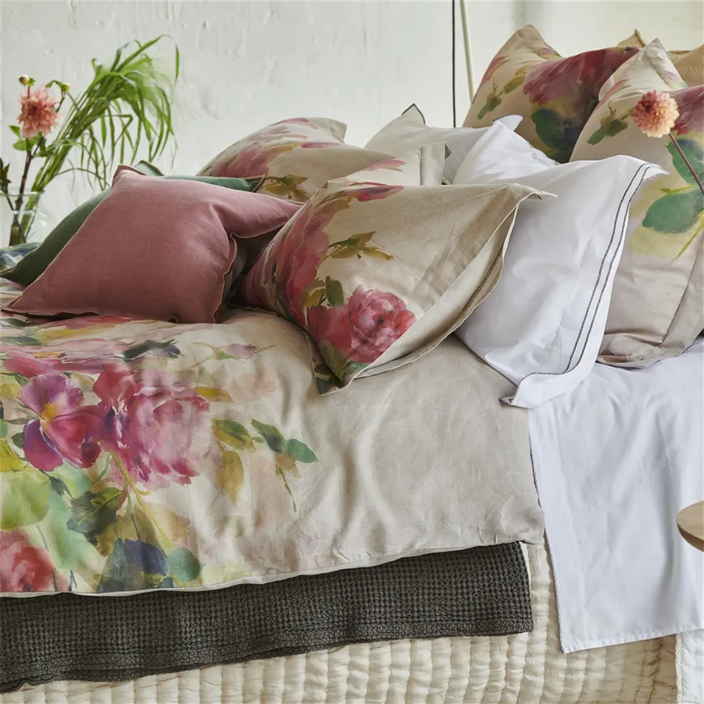 THELMA'S GARDEN FUCHSIA SHAM