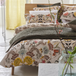 BROCART DECORATIF SEPIA BED LINEN SHAMS