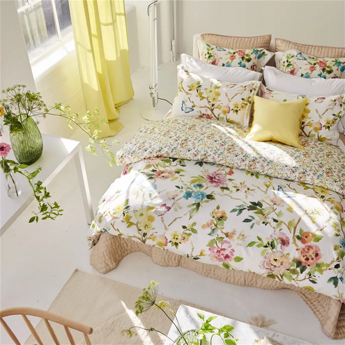 FIORE D'ACQUA PEONY DUVET COVER