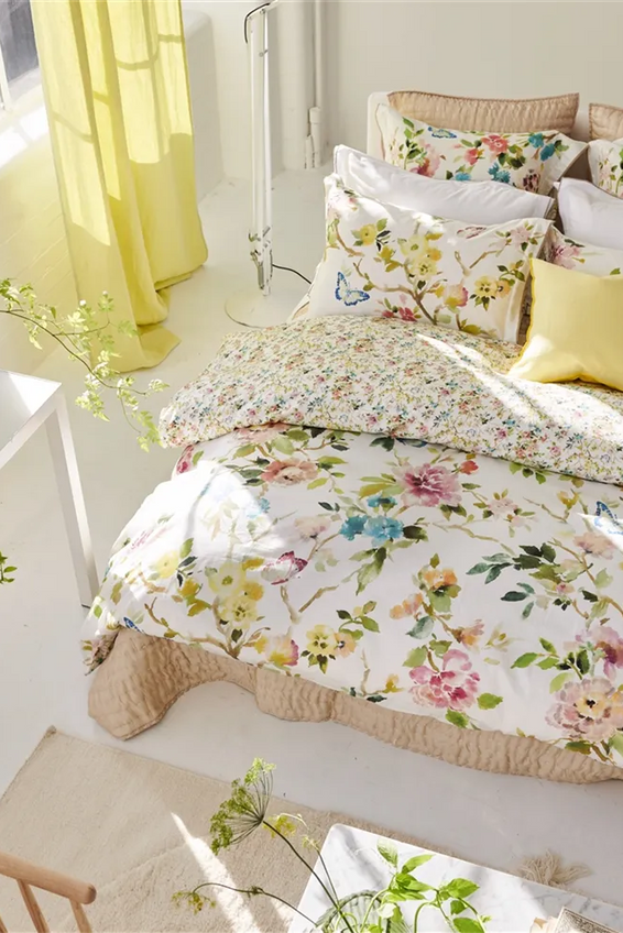 FIORE D'ACQUA PEONY DUVET COVER