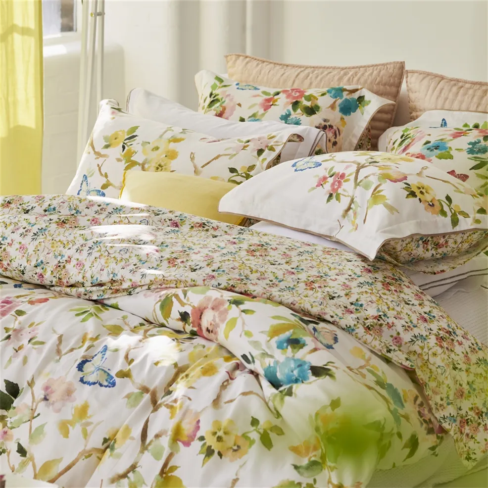 FIORE D'ACQUA PEONY DUVET COVER