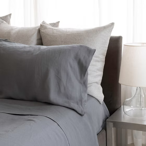 Echo Duo Linen Duvet ,Shams & Cushions