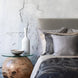 Vesper Jacquard Ebony - Duvet Cover