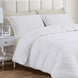 Solene White Duvet Cover Set