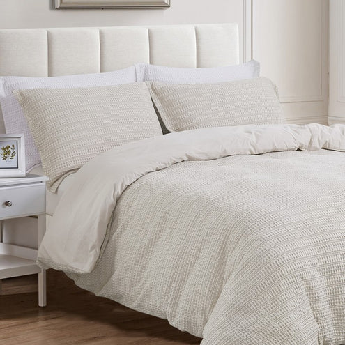 Solene Flax Duvet Cover Set