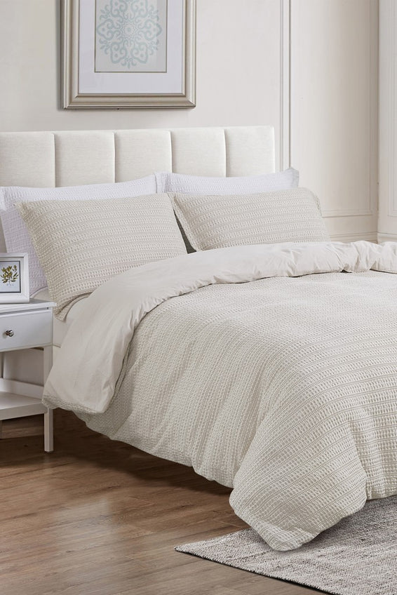 Solene Flax Duvet Cover Set