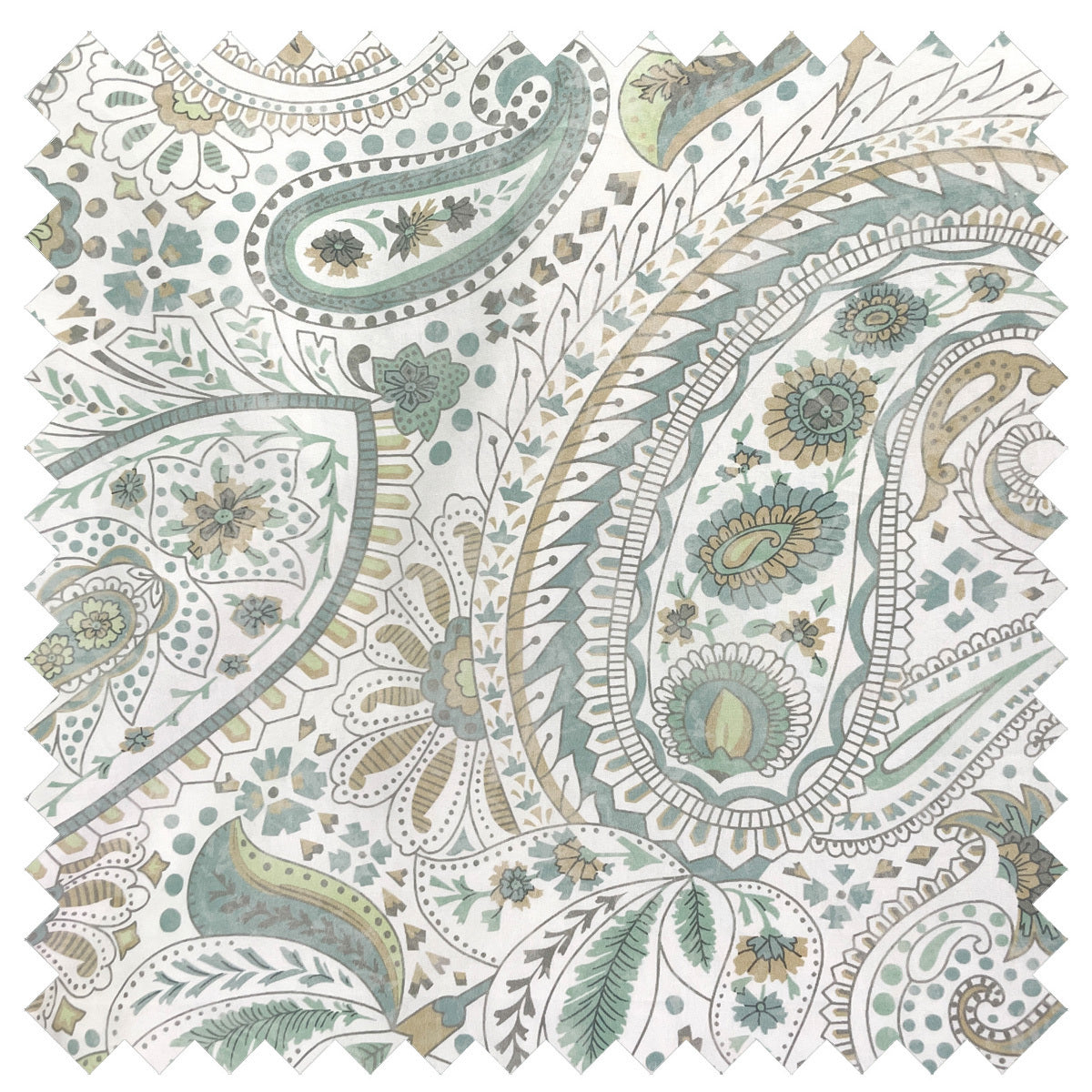 A closeup on a fabric of Annabelle Duvet Cover & Shams.