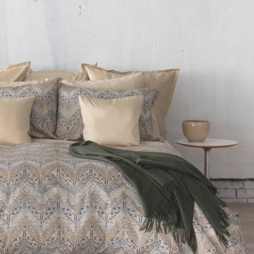 Arras Printed Sateen - Bedskirt Pattern Lined
