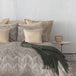 Arras Printed Sateen - Bedskirt Pattern Lined