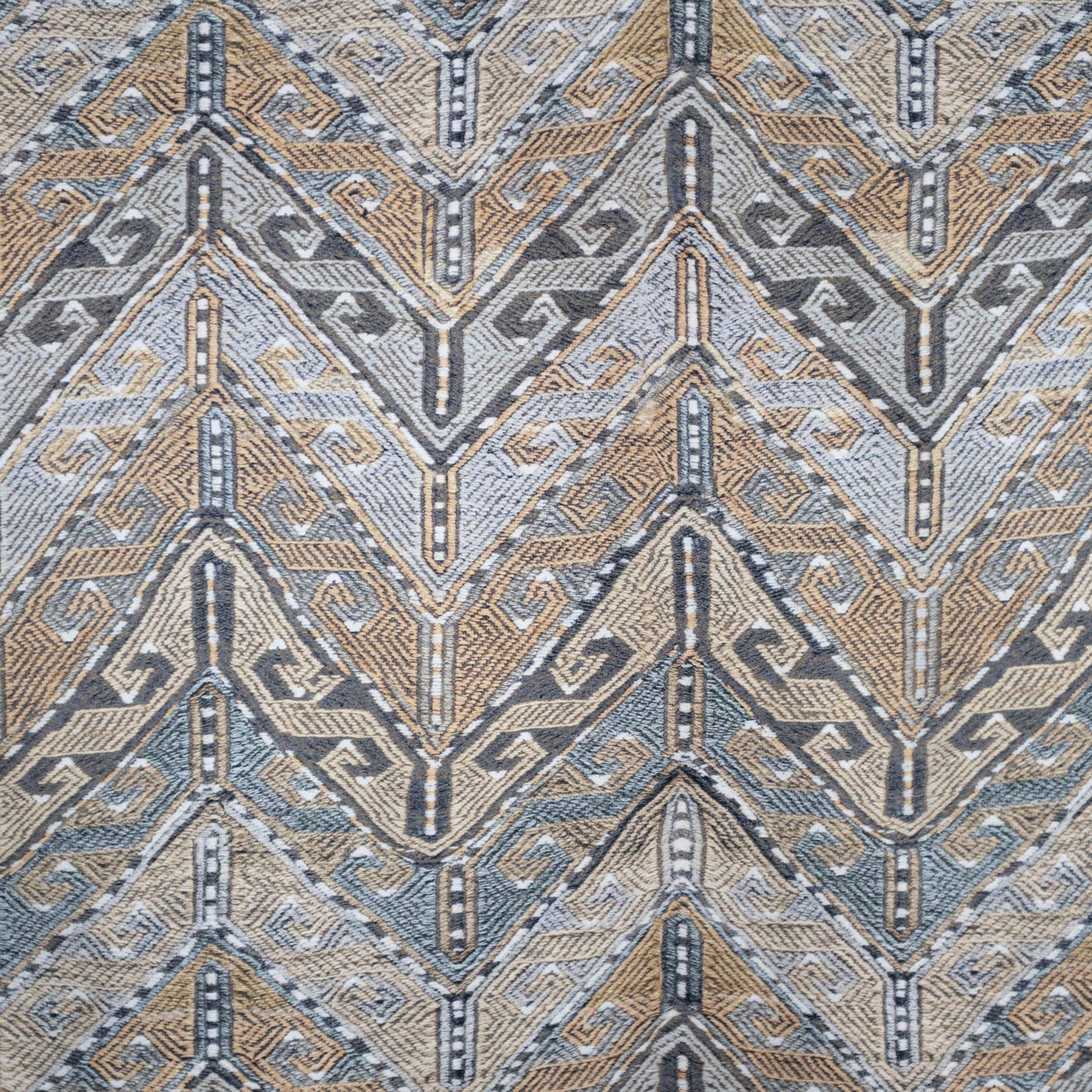Arras Printed Sateen - Cushions Knife Edge