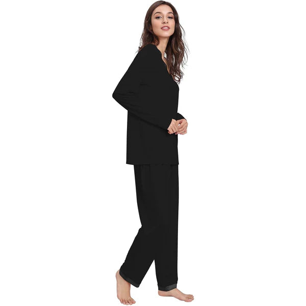 Bamboo Long Sleeve PJ Set
