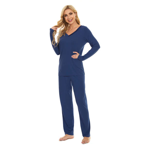 Bamboo Long Sleeve PJ Set