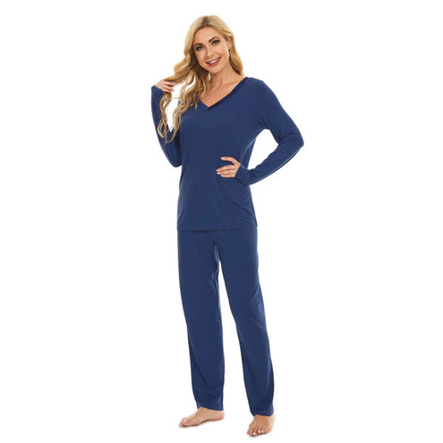 Bamboo Long Sleeve PJ Set