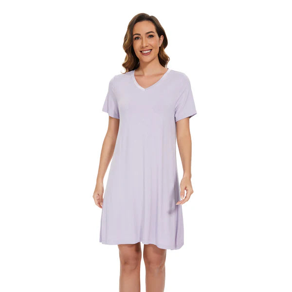 Bamboo Short Sleeve Nightdress