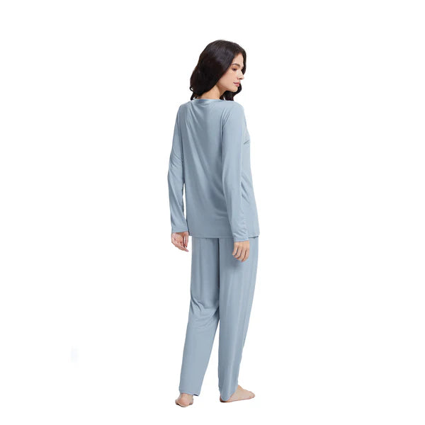 Bamboo Long Sleeve PJ Set
