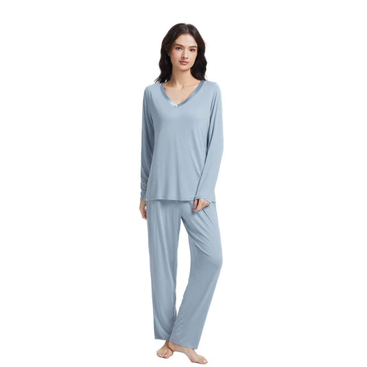 Bamboo Long Sleeve PJ Set