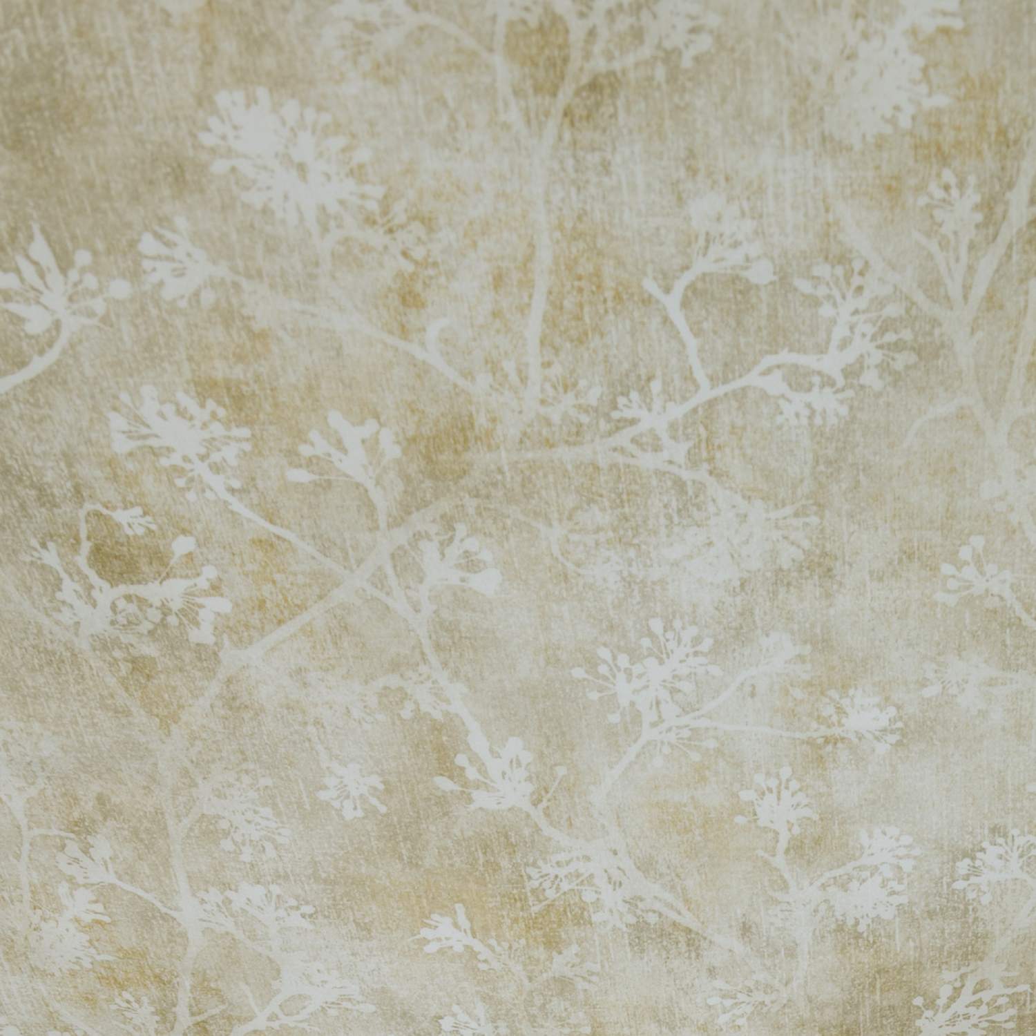 A closeup on Daria Printed Sateen Grand Sham  1” Flange fabric