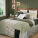 Fennel patchwork decorative pillow cover