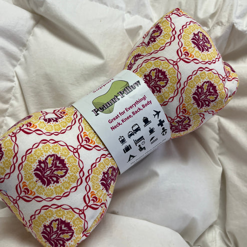 Peanut Pillow (adult size) – Compact Therapeutic Support for Travel, Posture & Pain Relief