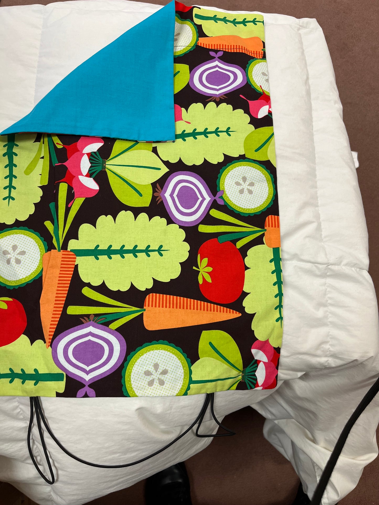 Travel Pillow & Cases for Port-A-Bull Down  14" x 20"