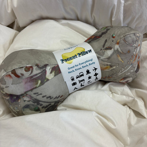 Peanut Pillow (adult size) – Compact Therapeutic Support for Travel, Posture & Pain Relief