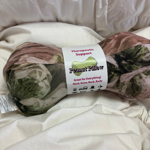Peanut Pillow (adult size) – Compact Therapeutic Support for Travel, Posture & Pain Relief