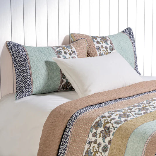 Kombucha printed quilt