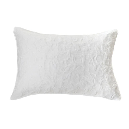 Liana White Quilted Quilt Set