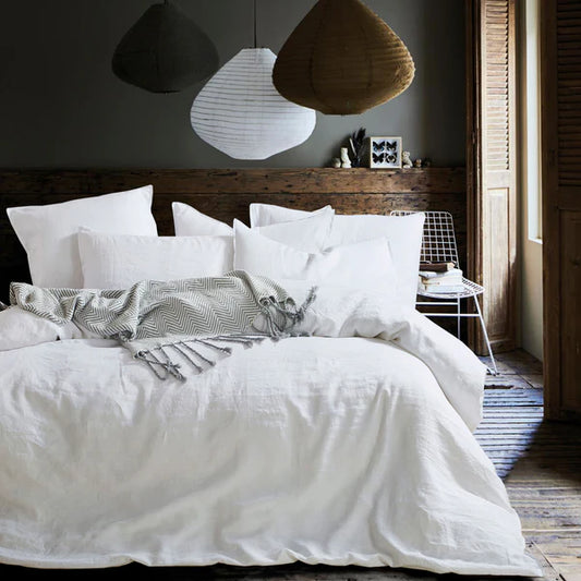 French Linen Duvet Cover Set