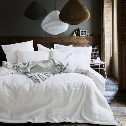 French Linen Duvet Cover Set